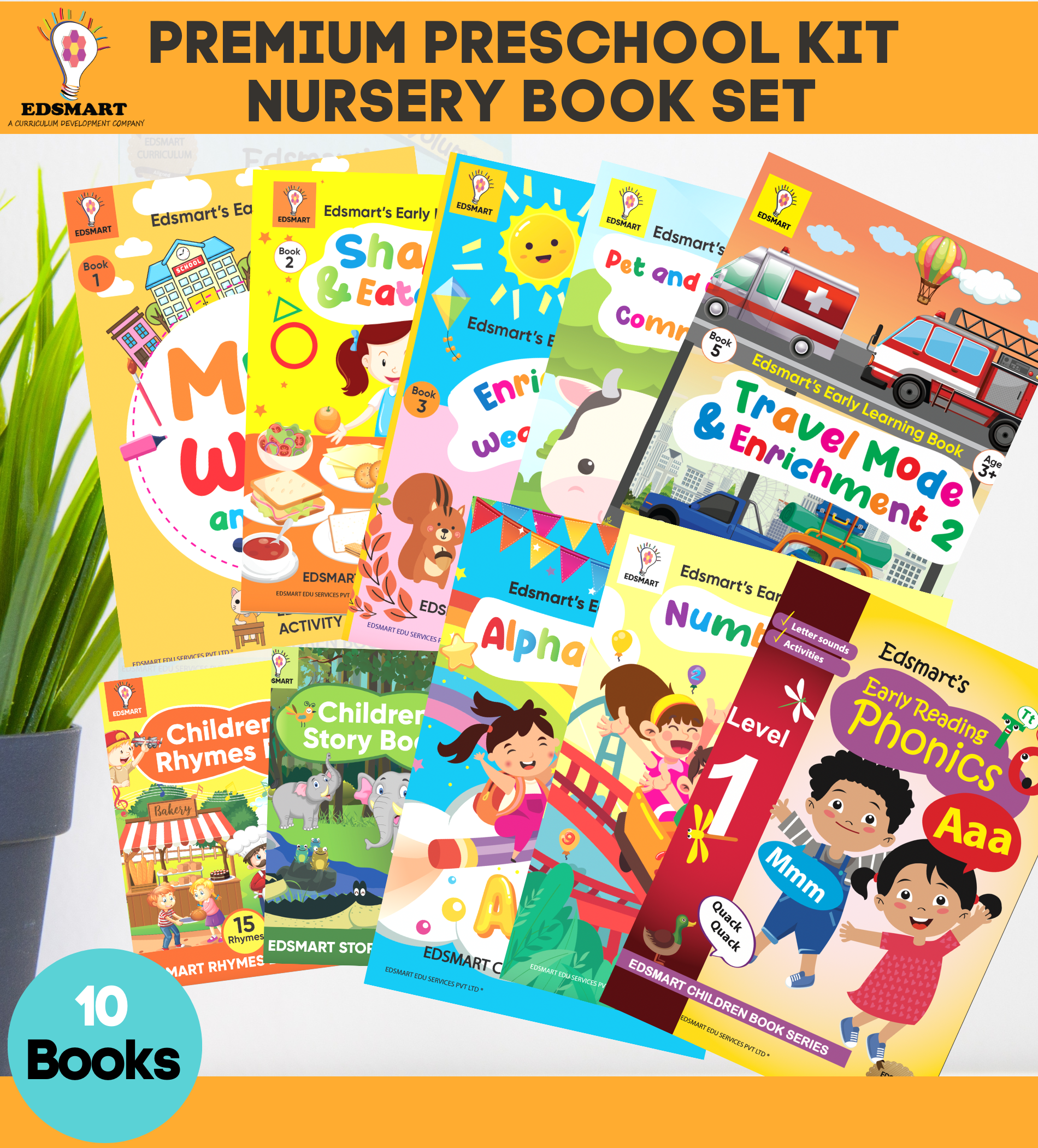 Edsmart Nursery Preschool Books and Kits 